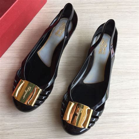 ferragamo jelly shoes fake|salvatore Ferragamo woman shoes.